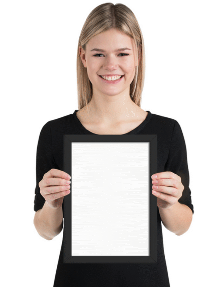 Enhanced Matte Paper Framed Poster (cm)